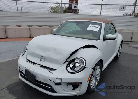 2017 Volkswagen Beetle #Pinkbeetle/1.8T Classic/1.8T S/1.8T Se/1.8T Sel from USA, damaged, VIN 3VW517AT2HM824057